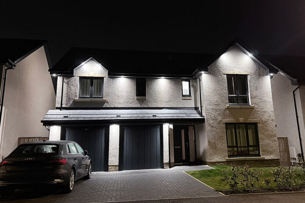 Exterior Soffit Lighting